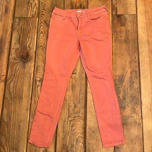 Rockstar super skinny women’s salmon/pink jeans
